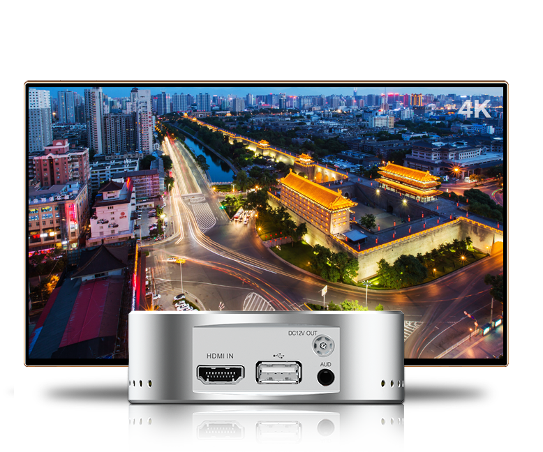 encoding the 4k p60 video with kiloview U40 4k HDMI NDI encoder