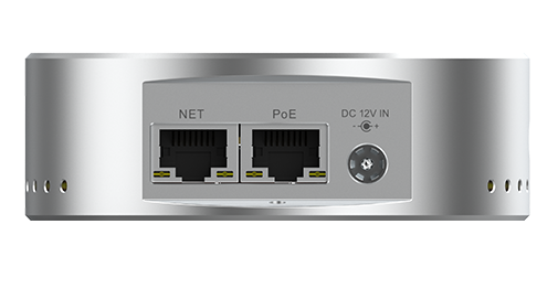 U40 hdmi to ndi 4k video encoder has 1 Ethernet port, POE and DC 12V In