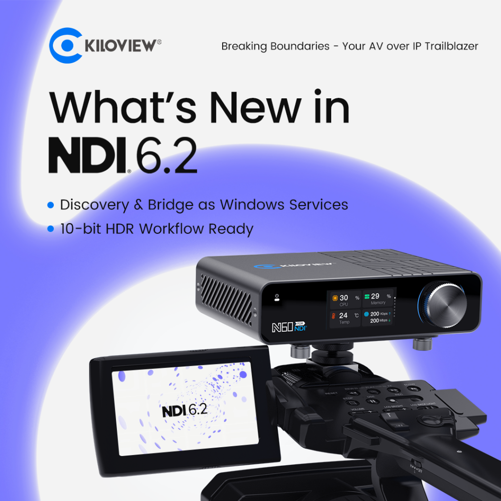 Kiloview on NDI 6.2: Engineering What’s Next for IP Video Workflows ...